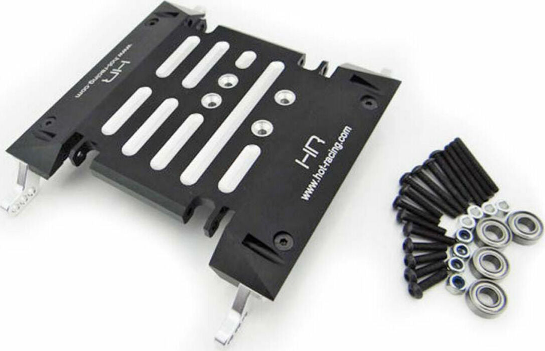Aluminum Multi Mount Skid Plate: Axial Wraith